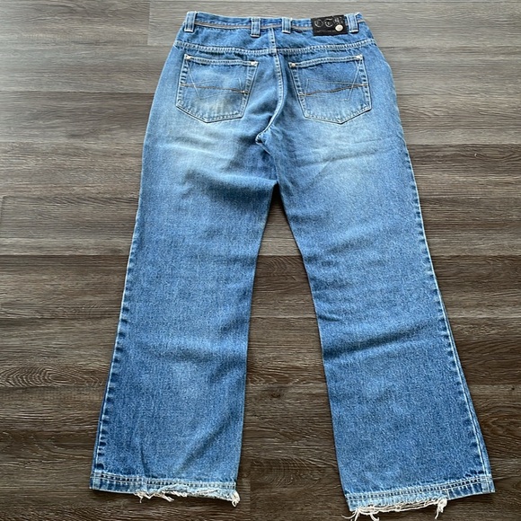 Vintage One Tough Brand Jeans Men’s W 32 Loose Fit High Waist Baggy Distressed - Picture 2 of 16